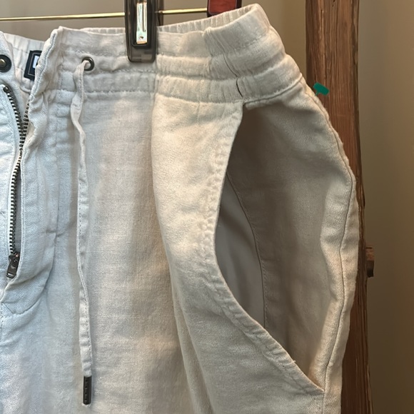 Men's Barbour Light Stone Linen Blend Shorts Size 36 - Picture 5 of 9